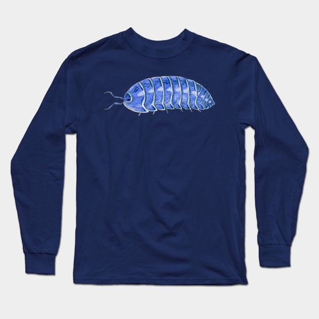 Armadillidium Vulgare- Iridovirus infected Long Sleeve T-Shirt by paintedpansy